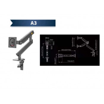 NB A3顯示器支架(適用於: 22吋-40吋)歡迎查詢,可提供安裝服務