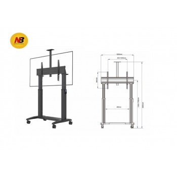 NB V150電動TV車架，歡迎到門市查詢! 為保服務質素,產品查詢及安裝前後事項懇請各貴客前往我們的門市查詢或 Whatsapp 查詢！